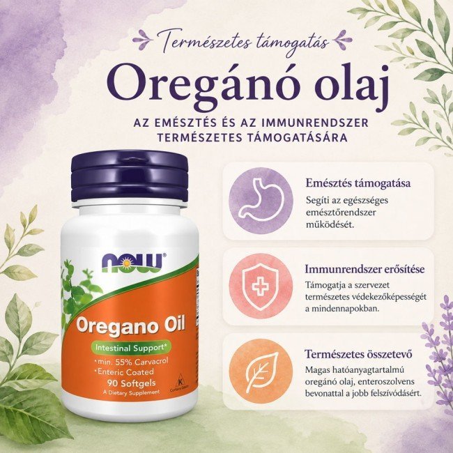 Now oregano oil lágykapszula 90db