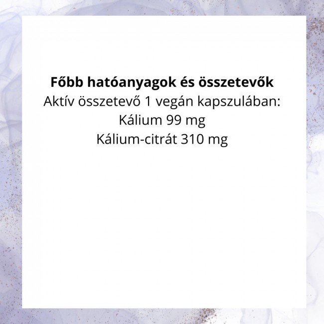 Now potassium citrat 99mg kapszula 180db Now potassium citrat 99mg kapszula 180db