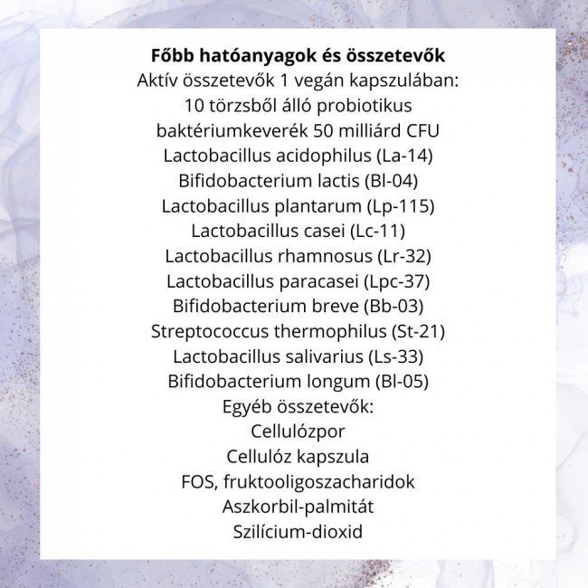 Now Probiotic10 50 Billion kapszula 50 db