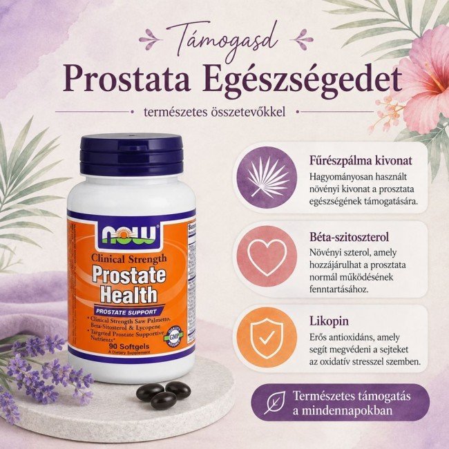 Now prostate health kapszula 90db Now prostate health kapszula 90db