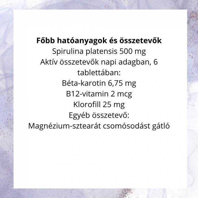 Now spirulina tabletta 100db Now spirulina tabletta 100db
