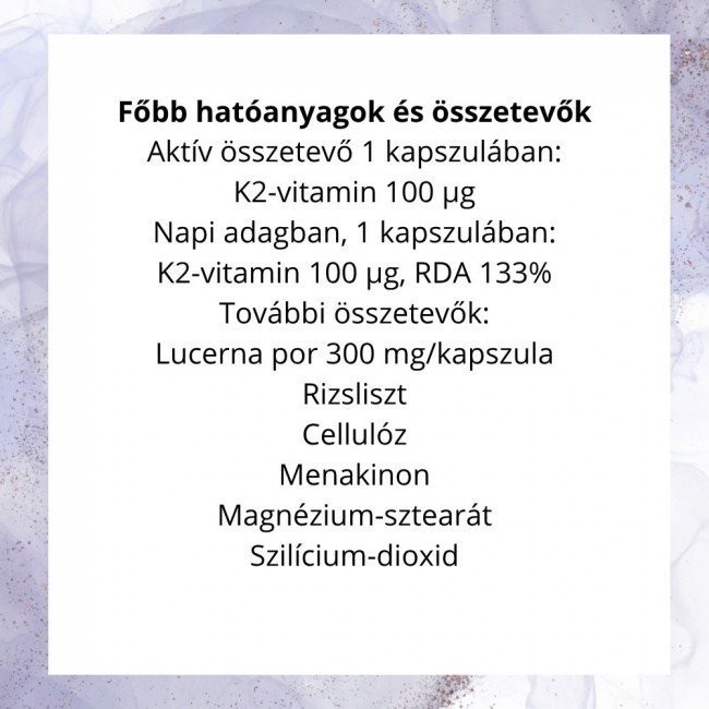 Now Vitamin K-2 Kapszula 100 db Now Vitamin K-2 Kapszula 100 db