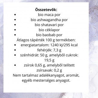 Organiqa 100% bio Hormonegyensúly mix por 125g Organiqa 100% bio Hormonegyensúly mix por 125g