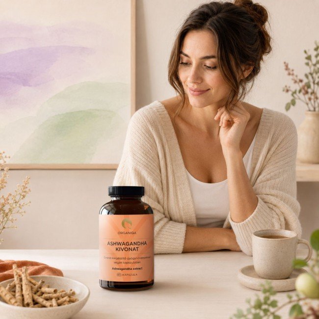 Organiqa Balance Ashwagandha kivonat kapszula 60db