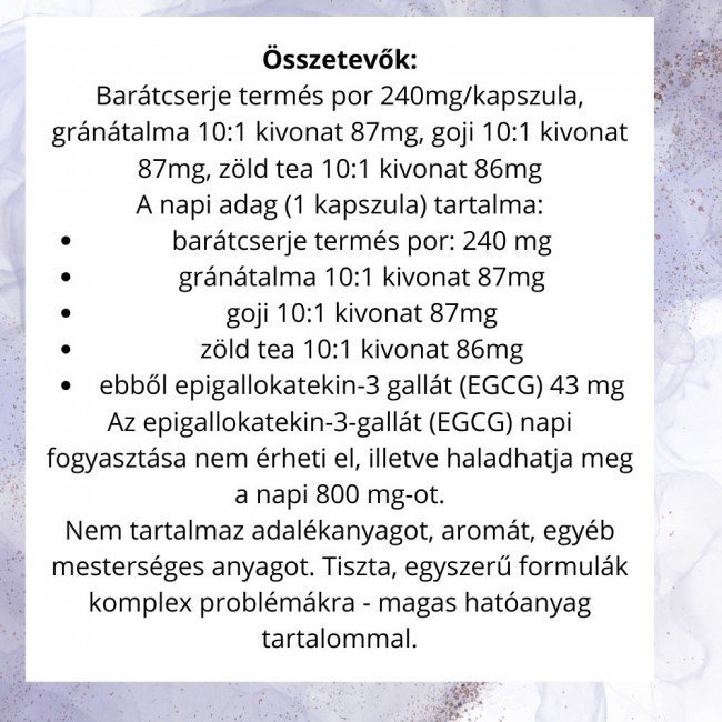 Organiqa Balance Barátcserje kapszula 60db