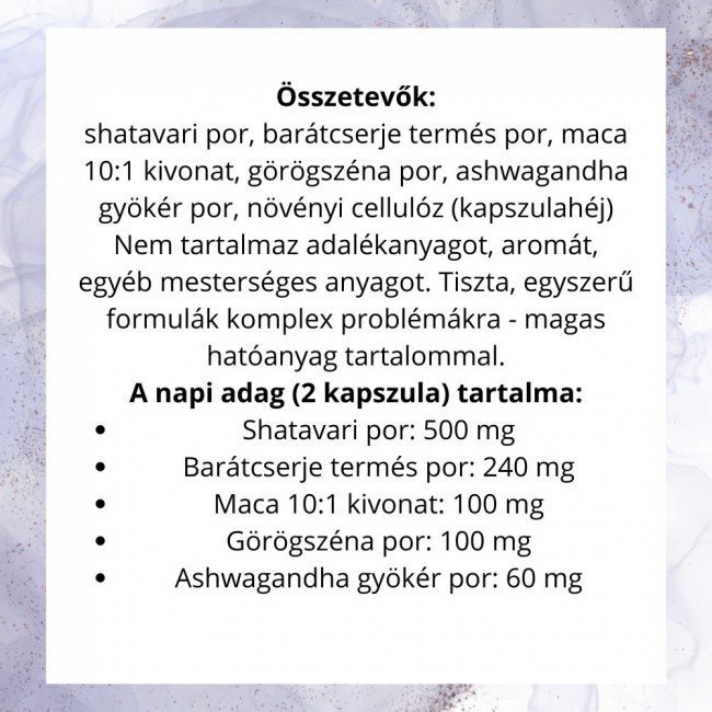 Organiqa Balance Hormonegyensúly kapszula 60db