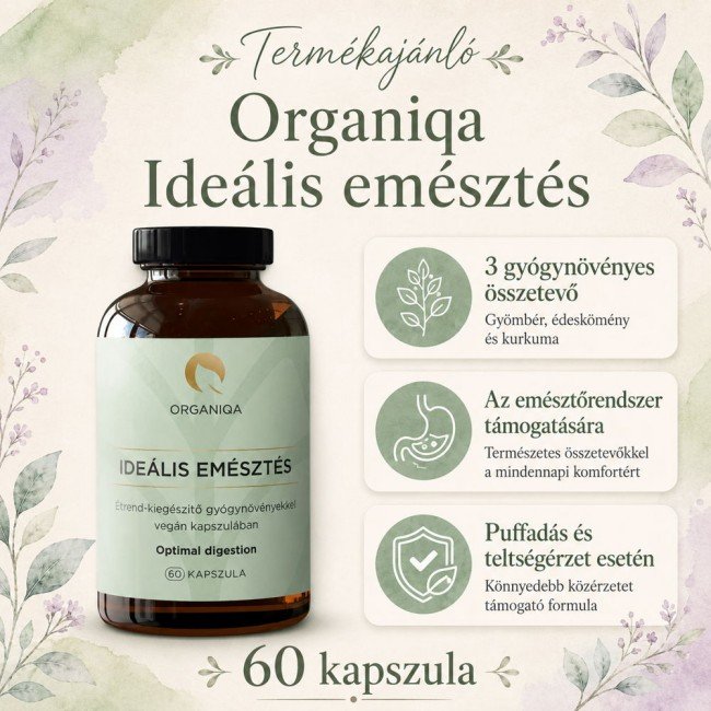 Organiqa Balance Ideális Emésztés kapszula 60db