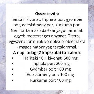 Organiqa Balance Ideális Emésztés kapszula 60db