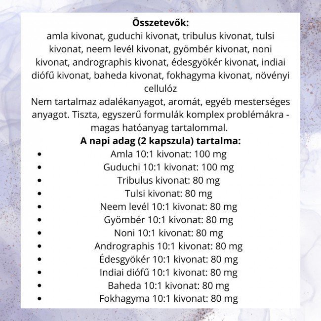 Organiqa Balance Immunerősítés kapszula 60db