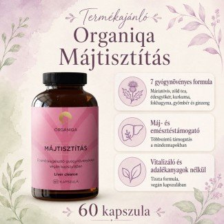 Organiqa Balance Májtisztítás kapszula 60db