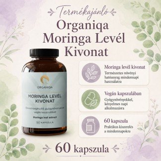 Organiqa balance moringa levél kivonat kapszula 60db