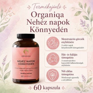 Organiqa Balance Nehéz Napok Könnyedén kapszula 60db