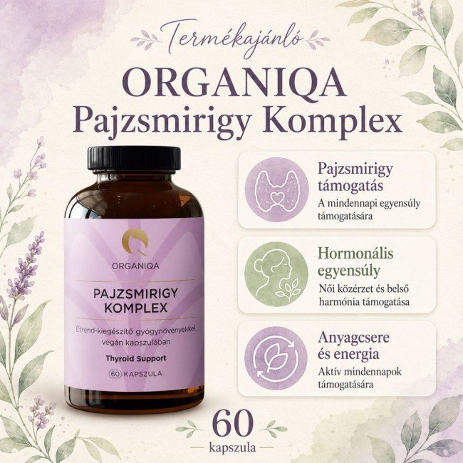 Organiqa Balance Pajzsmirigy Komplex kapszula 60db Organiqa Balance Pajzsmirigy Komplex kapszula 60db