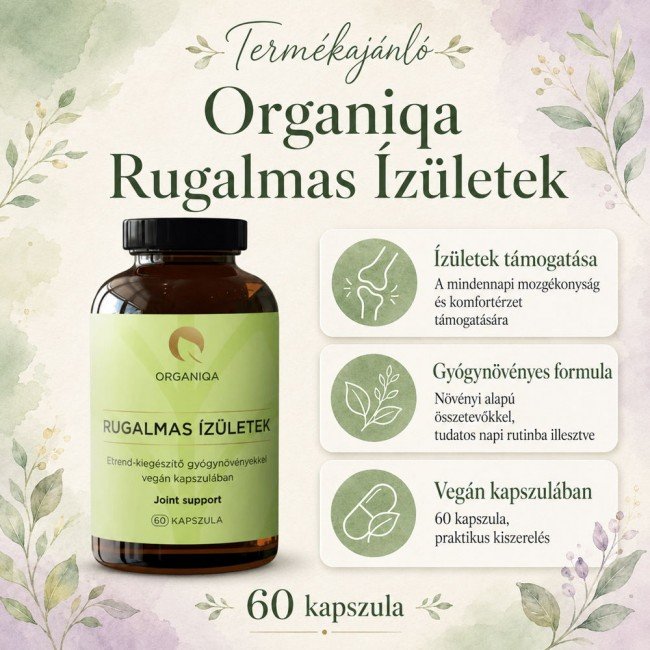 Organiqa Balance Rugalmas Ízületek kapszula 60db Organiqa Balance Rugalmas Ízületek kapszula 60db