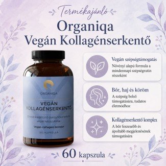 Organiqa Balance Vegán Kollagénserkentő kapszula 60db