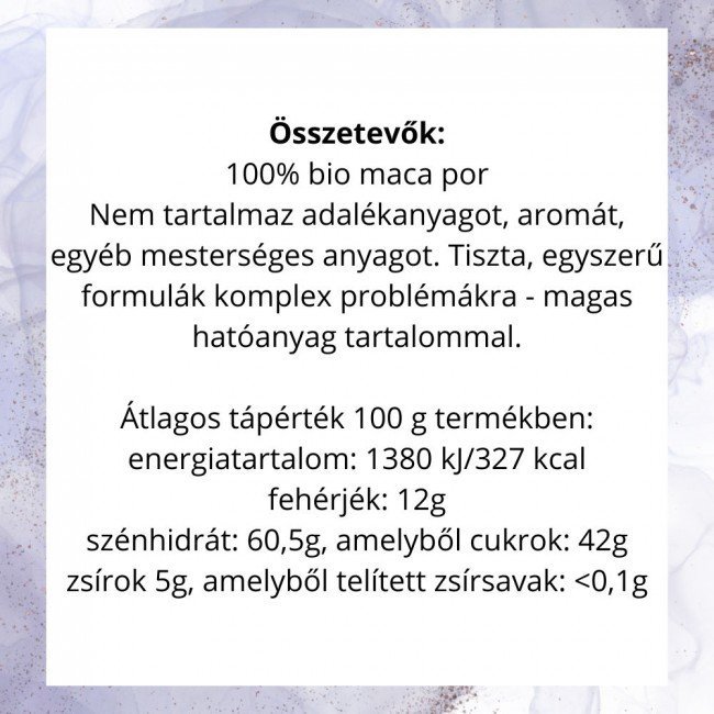 Organiqa bio maca por 125g Organiqa bio maca por 125g