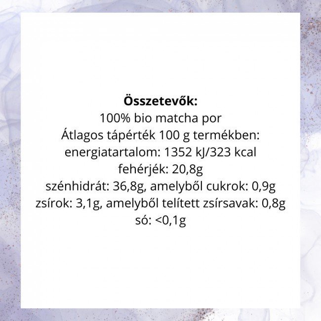 Organiqa bio matcha tea por 60g Organiqa bio matcha tea por 60g