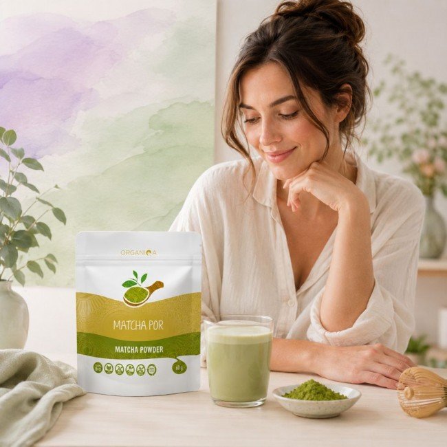 Organiqa bio matcha tea por 60g Organiqa bio matcha tea por 60g