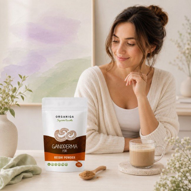 Organiqa Bio Nyers Reishi-ganoderma por 125g Organiqa Bio Nyers Reishi-ganoderma por 125g