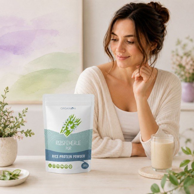 Organiqa bio Rizsfehérje 200g