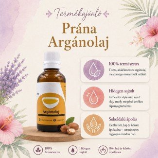 Prana argánolaj hidegen sajtolt 50ml