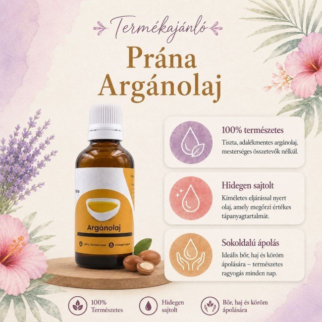 Prana argánolaj hidegen sajtolt 50ml Prana argánolaj hidegen sajtolt 50ml