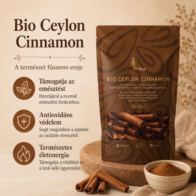 Prana bio ceylon fahéj por 125g Prana bio ceylon fahéj por 125g