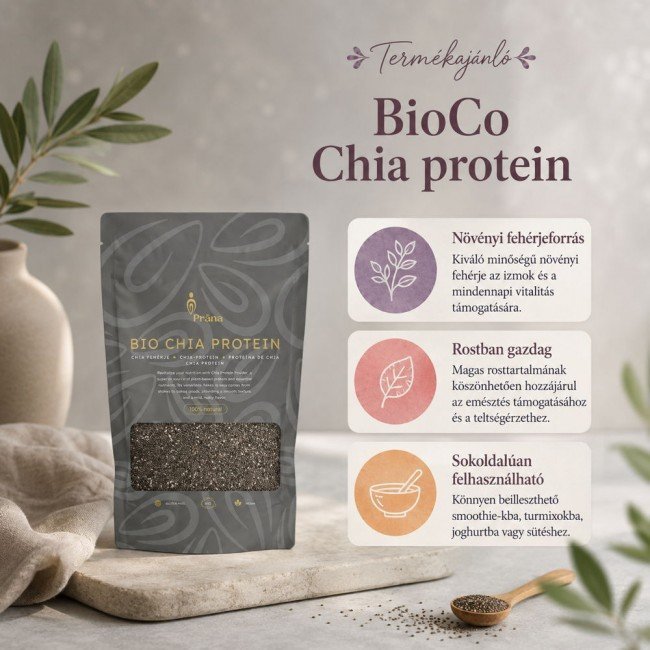 Prana bio chia fehérjepor 250g Prana bio chia fehérjepor 250g