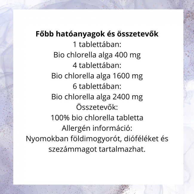 Prana Bio Chlorella tabletta 125g