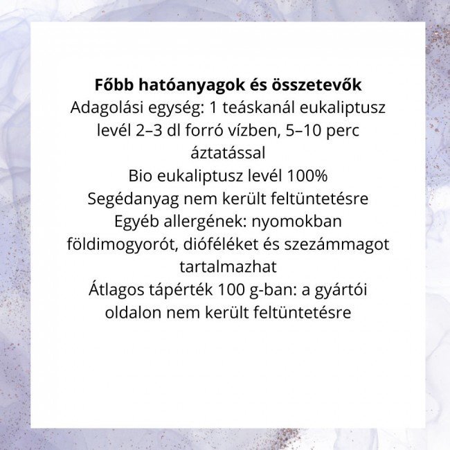 Prana bio eukaliptusz levél 100g Prana bio eukaliptusz levél 100g