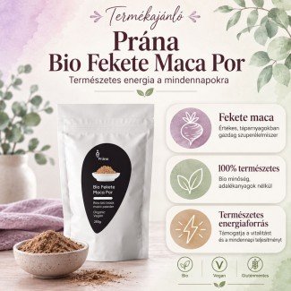 Prana bio fekete maca por 250g
