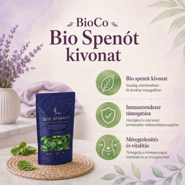 Prana Bio Spenót por 125g Prana Bio Spenót por 125g