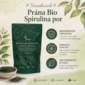 Prana Bio Spirulina por 125g