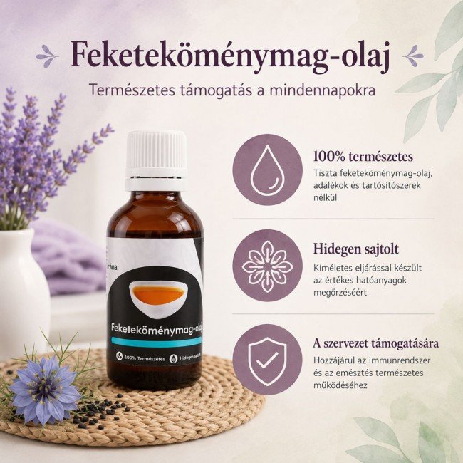 Prana feketekömény olaj 50ml Prana feketekömény olaj 50ml