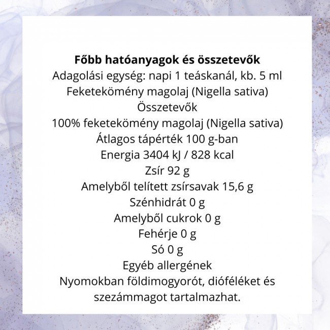 Prana feketekömény olaj 50ml Prana feketekömény olaj 50ml