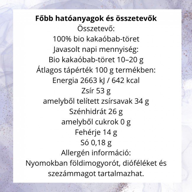 Prana Nyers Kakaóbab bio 125g
