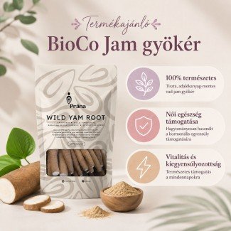 Prana Wild Yam gyökér por 100 g Prana Wild Yam gyökér por 100 g