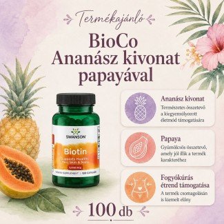 Swanson biotin kapszula 100db