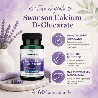 Swanson calcium-d glucarate kapszula 60db