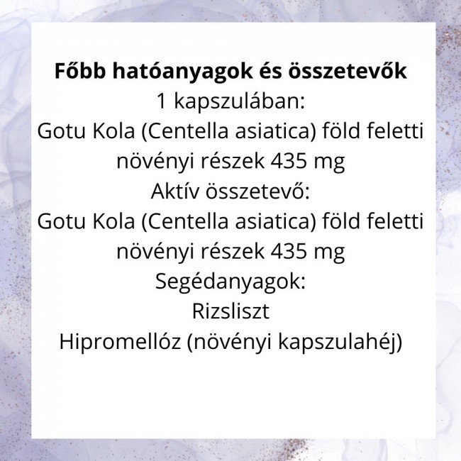 Swanson Gotu Kola 435mg kapszula 60db Swanson Gotu Kola 435mg kapszula 60db