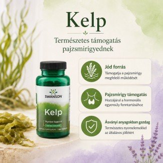 Swanson Kelp (Szerves Jód) tabletta 224mcg 250db