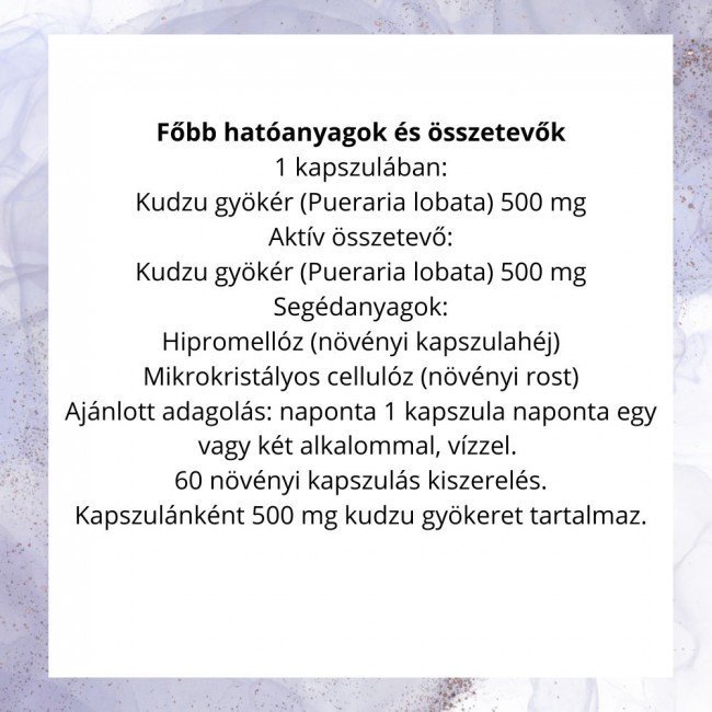 Swanson kudzu gyökér kapszula 60db