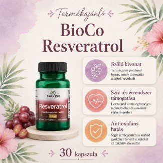 Swanson resveratrol kapszula 30db