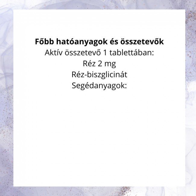 Swanson Réz-biszglicinát tabletta 300db Swanson Réz-biszglicinát tabletta 300db