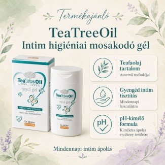 Dr.Müller Tea tree oil teafa intim tisztálkodó gél 200ml