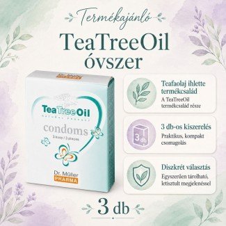 Dr.Müller Tea tree oil teafa óvszer 3db