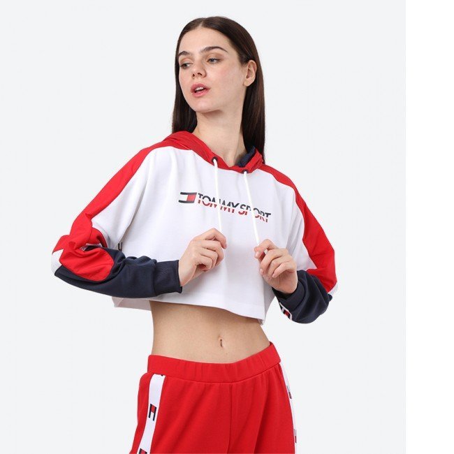 Tommy Hilfiger Sport női kapucnis felső S10S100167 multi