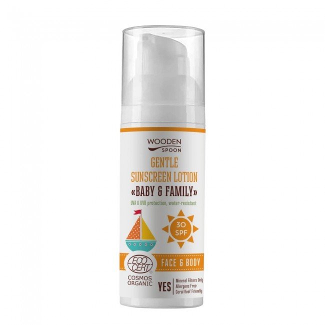 Wooden spoon bio naptej és testápoló spf 30 50ml Wooden spoon bio naptej és testápoló spf 30 50ml