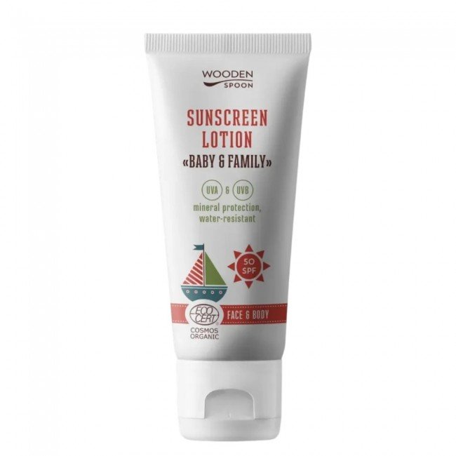 Wooden spoon bio naptej és testápoló spf 50 100ml Wooden spoon bio naptej és testápoló spf 50 100ml