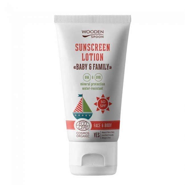 Wooden spoon bio naptej és testápoló spf 50 150ml Wooden spoon bio naptej és testápoló spf 50 150ml